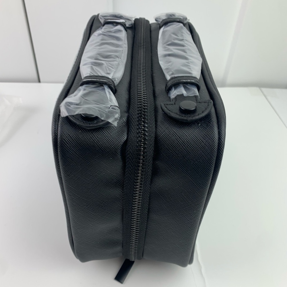 NWT Dime Beauty Travel Cosmetic Bag Case Black Organization Toiletries - Picture 2 of 6